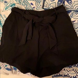 Black dress shorts